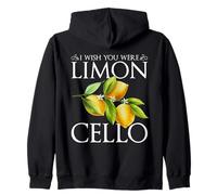 Lemon Drink Outfit italien J'aimerais que tu sois Limoncello Sweat à Capuche