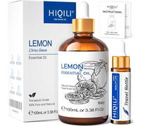 Lemon Essential Oil 100 Ml,100% Pure Natural For Essential Oil,Added To Diffuser,Spray