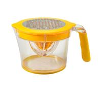 Lemon Juicer Squeezer Multifunctional 3 In 1 Manual Grinding Juice Extractor Citrus Juicer With 600ml Storage Cup Lemon Orange Lime Press Ginger Garlic For Fruit Home