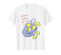 Lemon Made My Day, joli fruit, citrons jaunes, dans un sac fourre-tout T-Shirt