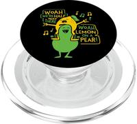 Lemon on a Pear Funny Meme Awesome Novelty Design Parody PopSockets PopGrip pour MagSafe