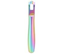 Lemon peeler, stainless steel multi-functional grater, manual lemon peeler, suitable for cocktails, baking, and kitchen use (Colorée)