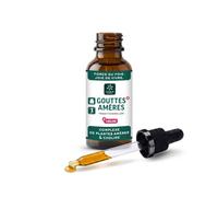 Lemon Pharma Gouttes Amères avec Choline - Complexe Liquide pour le Foie avec 23 Plantes Amères - Artichaut, Pissenlit & Absinthe - Soutient la Fonction Hépatique Normale & le Métabolisme des Lipides