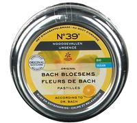 Pastilles Fleurs de Bach d’Angleterre biologiques N°39® Urgence, Calme & Relaxation - Goût Orange - boîte de 45g - Lemon Pharma