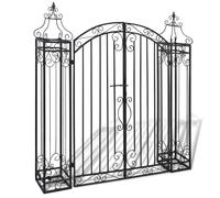 Lemon Portillon ornemental de jardin Fer forgé 122 x 20,5 x 134 cm CCL20165139