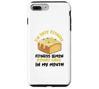 Lemon Pound Cake Lover Hilarant Funny Pound Cake Dessert Coque pour iPhone 7 Plus/8 Plus