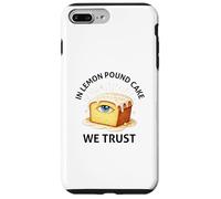 Lemon Pound Cake Lover Hilarant Funny Pound Cake Dessert Coque pour iPhone 7 Plus/8 Plus