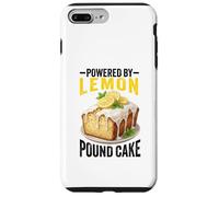 Lemon Pound Cake Lover Hilarant Funny Pound Cake Dessert Coque pour iPhone 7 Plus/8 Plus