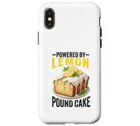 Lemon Pound Cake Lover Hilarant Funny Pound Cake Dessert Coque pour iPhone X/XS