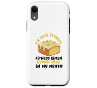Lemon Pound Cake Lover Hilarant Funny Pound Cake Dessert Coque pour iPhone XR