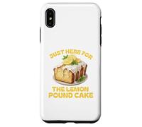 Lemon Pound Cake Lover Hilarant Funny Pound Cake Dessert Coque pour iPhone XS Max