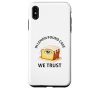 Lemon Pound Cake Lover Hilarant Funny Pound Cake Dessert Coque pour iPhone XS Max