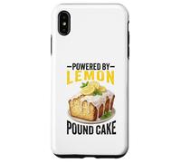 Lemon Pound Cake Lover Hilarant Funny Pound Cake Dessert Coque pour iPhone XS Max
