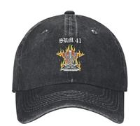 Lemon Ready to Go Sum 41 Band Casquette de Baseball SUM41 Punk Unisexe Hommes Pare-Soleil Chapeaux Hip Hop Casquettes de Baseball Été Running Hippie,Cadeaux Homme
