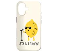 Lemon Singer, Funny Citrus Crooner Chantant des mélodies rafraîchissantes Coque pour iPhone 17