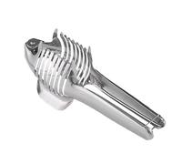 Lemon Slicer Tomato Slicer - Multipurpose Lime Tomato Egg Slicing Tool | Stainless Steel Handheld Round Fruit Cutter | Household Kitchen Tools | Fruits Onion Shredder Cutter Guide Tongs