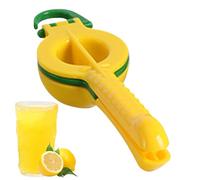 Lemon Squeezer - Manual Citrus Press | Lemon Squeezer Ergonomic Vegetable Press for Kitchen, Family, Breakfast Anti-Corrosive, Dishwasher Safe Baby Food Preparation with Portable Handle