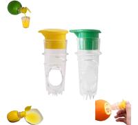 Lemon Squeezers,Presse Citron Manuel, Mini Presse Agrume Manuel Plastique,Portable Lemon Squeezer,Lemon Juicer Pour Utilisation Dans Les Restaurants,Cuisines,Bars-C