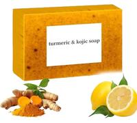 Lemon Turmeric Kojic Soap Fragrance | Natural Kojic Acid Soap for Skin Lightening | Handmade Tumeric Soap for Acne,Turmeric Lemon Kojic Acid Soap for Face and Body (1)