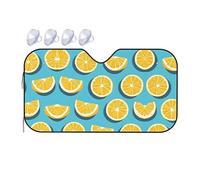 Lemon Wedges C'est un pare-soleil de pare-brise de voiture, qui ne prend pas trop de place et protège l'environnement à l'intérieur de la voiture.