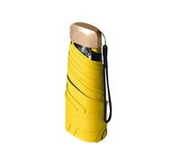 (lemon yellow) AntiUV Umbrell Light weights Umbrella For Sun And Rainy Days Shelter Foldable And Easy To Carry For Outdoor Use Burgundy