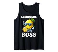 Lemonade Boss Lemon Business Stand Young Entrepreneur Débardeur