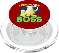Lemonade Crew Limonade Humoristique pour Enfant Motif Citrons PopSockets PopGrip pour MagSafe