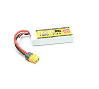 LemonRC Batterie LiPo pour modélisme 7,4 V 1600 mAh Nombre de cellules : 2 35 C Softcase XT60