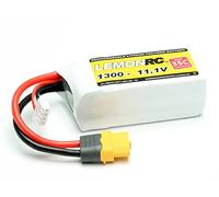 LemonRC Batterie pour modélisme (LiPo) 11,1 V 1300 mAh Nombre de cellules : 3 35 C Softcase XT60