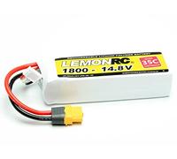 LemonRC Batterie pour modélisme (LiPo) 14,8 V 1800 mAh Nombre de cellules : 4 35 C Softcase XT60