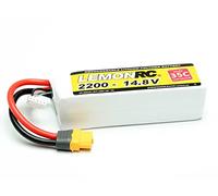 LemonRC Batterie pour modélisme (LiPo) 14,8 V 2200 mAh Nombre de cellules : 4 35 C Softcase XT60