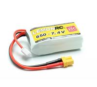 LemonRC Pack de batterie (LiPo) 7.4 V 650 mAh Nombre de cellules: 2 35 C Softcase XT30