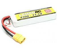 LemonRC Pack de batterie (LiPo) 11.1 V 4300 mAh Nombre de cellules: 3 35 C Softcase XT90