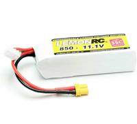 LemonRC Pack de batterie (LiPo) 11.1 V 850 mAh Nombre de cellules: 3 35 C Softcase XT30