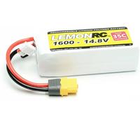 LemonRC Pack de batterie (LiPo) 14.8 V 1600 mAh Nombre de cellules: 4 35 C Softcase XT60
