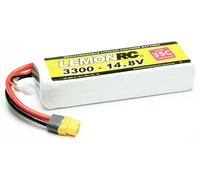 LemonRC Pack de batterie (LiPo) 14.8 V 3300 mAh Nombre de cellules: 4 35 C Softcase XT60