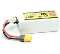 LemonRC Pack de batterie (LiPo) 18.5 V 1600 mAh Nombre de cellules: 5 35 C Softcase XT60