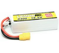 LemonRC Pack de batterie (LiPo) 18.5 V 4300 mAh Nombre de cellules: 5 35 C Softcase XT90