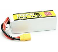 LemonRC Pack de batterie (LiPo) 18.5 V 5000 mAh Nombre de cellules: 5 35 C Softcase XT90