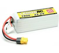 LemonRC Pack de batterie (LiPo) 22.2 V 1800 mAh Nombre de cellules: 6 35 C Softcase XT60