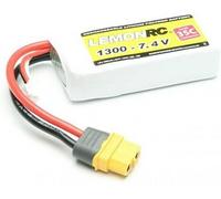 LemonRC Pack de batterie (LiPo) 7.4 V 1300 mAh Nombre de cellules: 2 35 C Softcase XT60