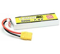 LemonRC Pack de batterie (LiPo) 7.4 V 5000 mAh Nombre de cellules: 2 35 C Softcase XT90