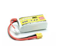 LemonRC Pack de batterie (LiPo) 7.4 V 650 mAh Nombre de cellules: 2 35 C