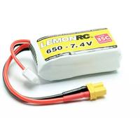LemonRC Pack de batterie (LiPo) 7.4 V 650 mAh Nombre de cellules: 2 35 C Softcase XT30