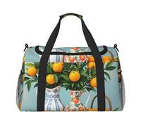 Lemons in Vases Sac de voyage compact résistant à l'eau pour le sport, la gym et le week-end pour homme et femme