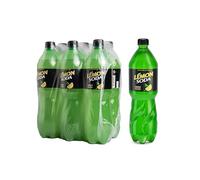 Lemonsoda | Boisson gazeuse au citron, 6 bouteilles de 125 cl PET, L'original Limonade italienne avec jus de citron sicilien, sans colorant