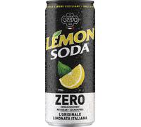Lemonsoda Crodo Lemon Soda Zero, limonade italienne 330 ml