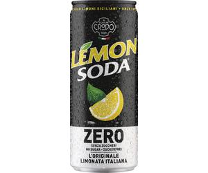 Lemonsoda Crodo Lemon Soda Zero, limonade italienne 330 ml