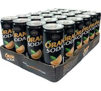 Lemonsoda Crodo Oran Soda, limonade italienne, 24 x 330 ml