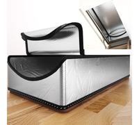 LEMOONE Housse d'isolation pour escaliers de grenier, 63,5 x 137,2 x 27,9 cm, housse d'isolation de porte de grenier, R-Value 15,5 pour trappe de grenier, kit de housse d'isolation ignifuge de classe